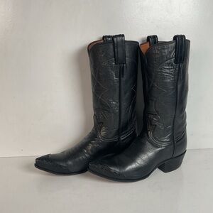 Vintage Tony Lama Cowboy Boots | Wingtip | Men’s 6 A | Women’s 7